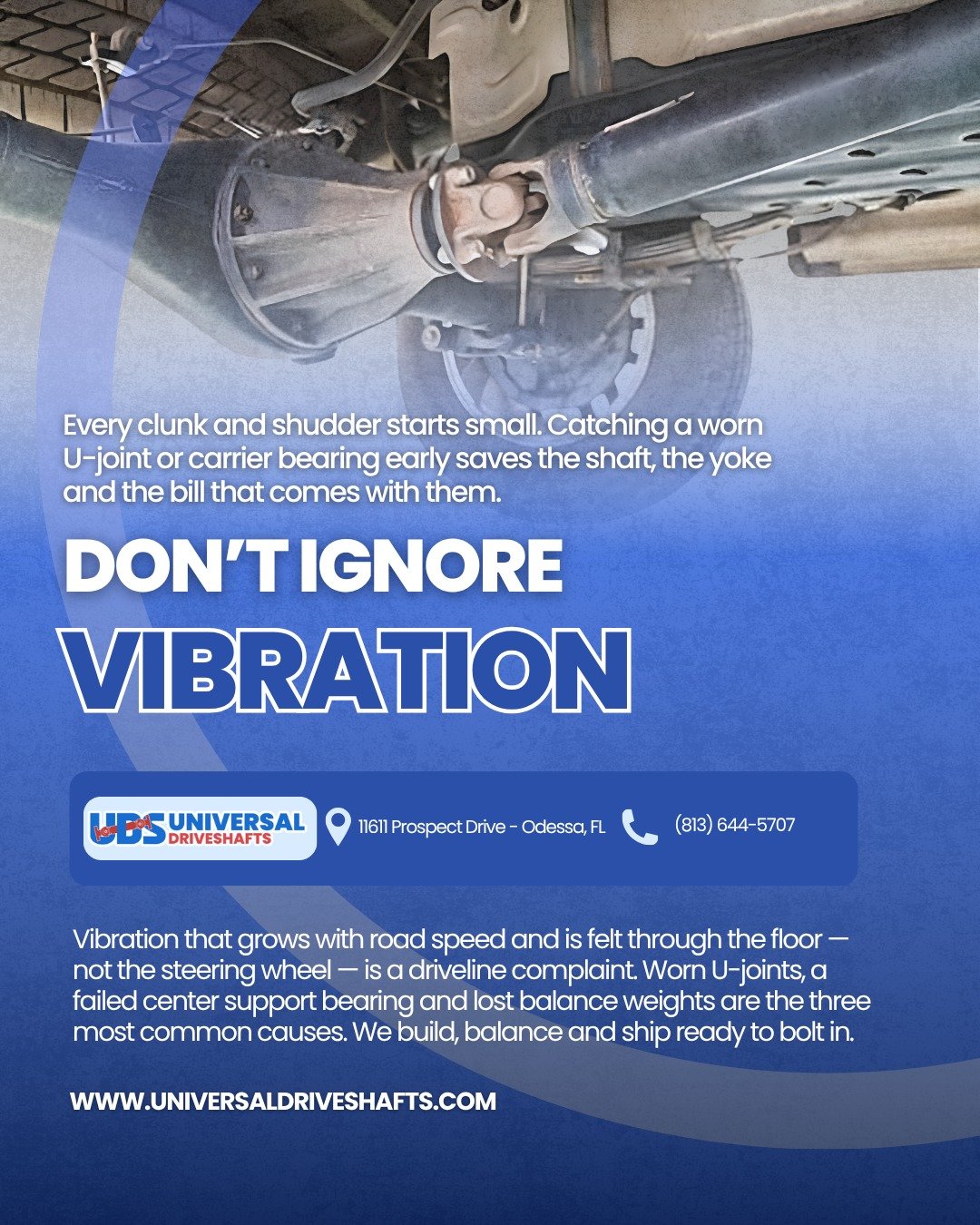 driveshaft shop Universal Driveshafts