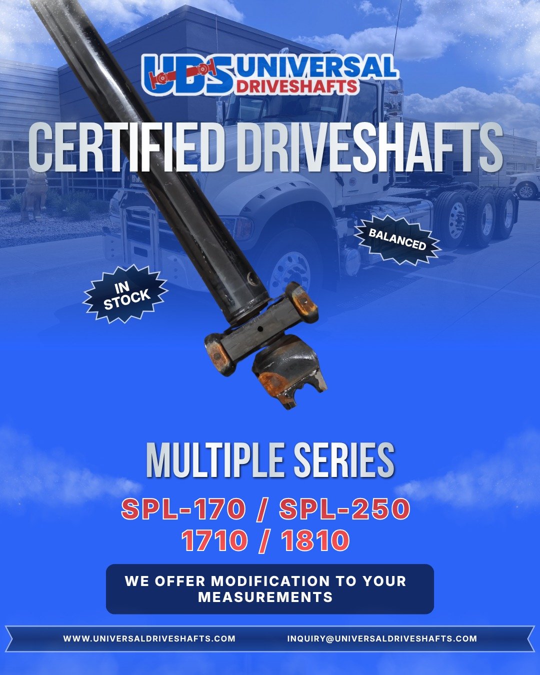 driveshaft shop Universal Driveshafts