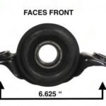 2380-55 driveshaft part image - 2380-55 – Center Support Bearing – 1.181" ID – 6.625" Ctr To Ctr Of Mount Hole