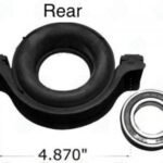 2880-12 driveshaft part image - 2880-12 – Center Support Bearing – 1.181" ID – 500" Center Bearing To Base