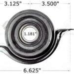 9980-48 driveshaft part image - 9980-48 – Center Support Bearing – 1.181" ID – 750" Center Bearing To Base