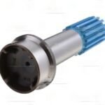 8-40-101 driveshaft part image - 8-40-101 – Stub & Midship Shaft – 16 X 3.000 Splines – Butt Dia 3.984" – End To Weld 11.531