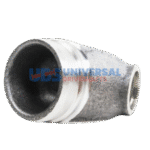 UDS 2-28-417 Weld Tube Yoke 1310 Series , Fits: 2.000 x 0.065 , 1.688 CL to Weld - Image 2