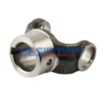 2-4-803 End Yoke - Round Bore 1310 Series, 1.375 Bore w/0.375 keyway, 2.000 Hub