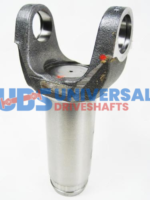 2-3-8001KX - Slip Yoke - 1310 Series - 1.375" Splines Dia - Center U Joint To End 6.812 — angle view
