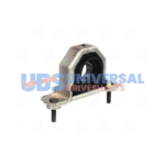 40134461 Center Support Bearing GM APP 2014+ , Bearing ID: 1.378 Center Mounting Holes: 6.625 Bracket Wide: 1.850 — side view