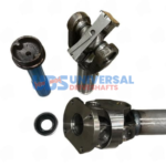 3594-2000 - UNWELDED 1350 CV DRIVESHAFT KIT – 2.000" PILOT / 4.250" BOLT CIRCLE – 25-095 TUBING – 30" DOM TUBE - Image 2